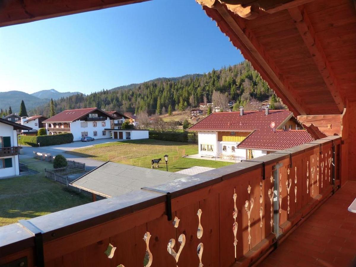 Gaestehaus Bergblick Wallgau Exteriör bild