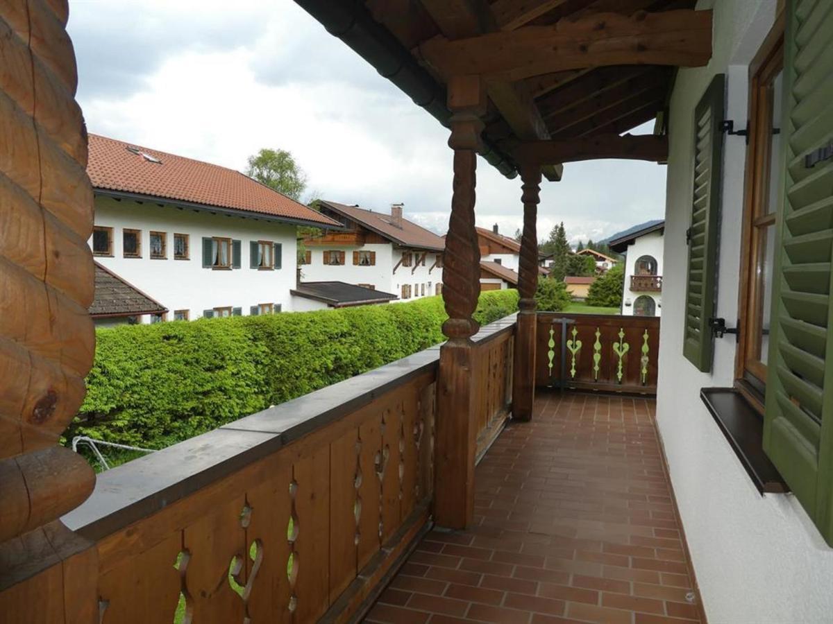 Gaestehaus Bergblick Wallgau Exteriör bild