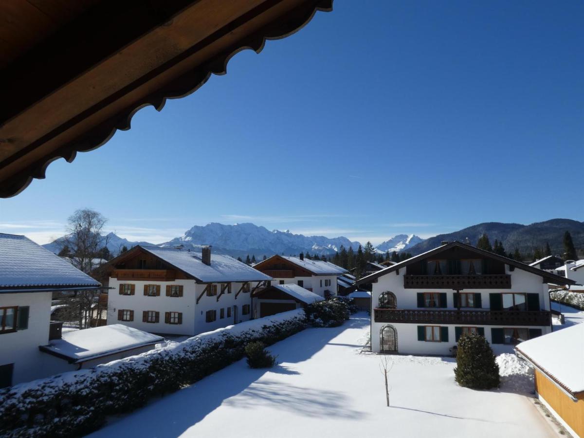 Gaestehaus Bergblick Wallgau Exteriör bild