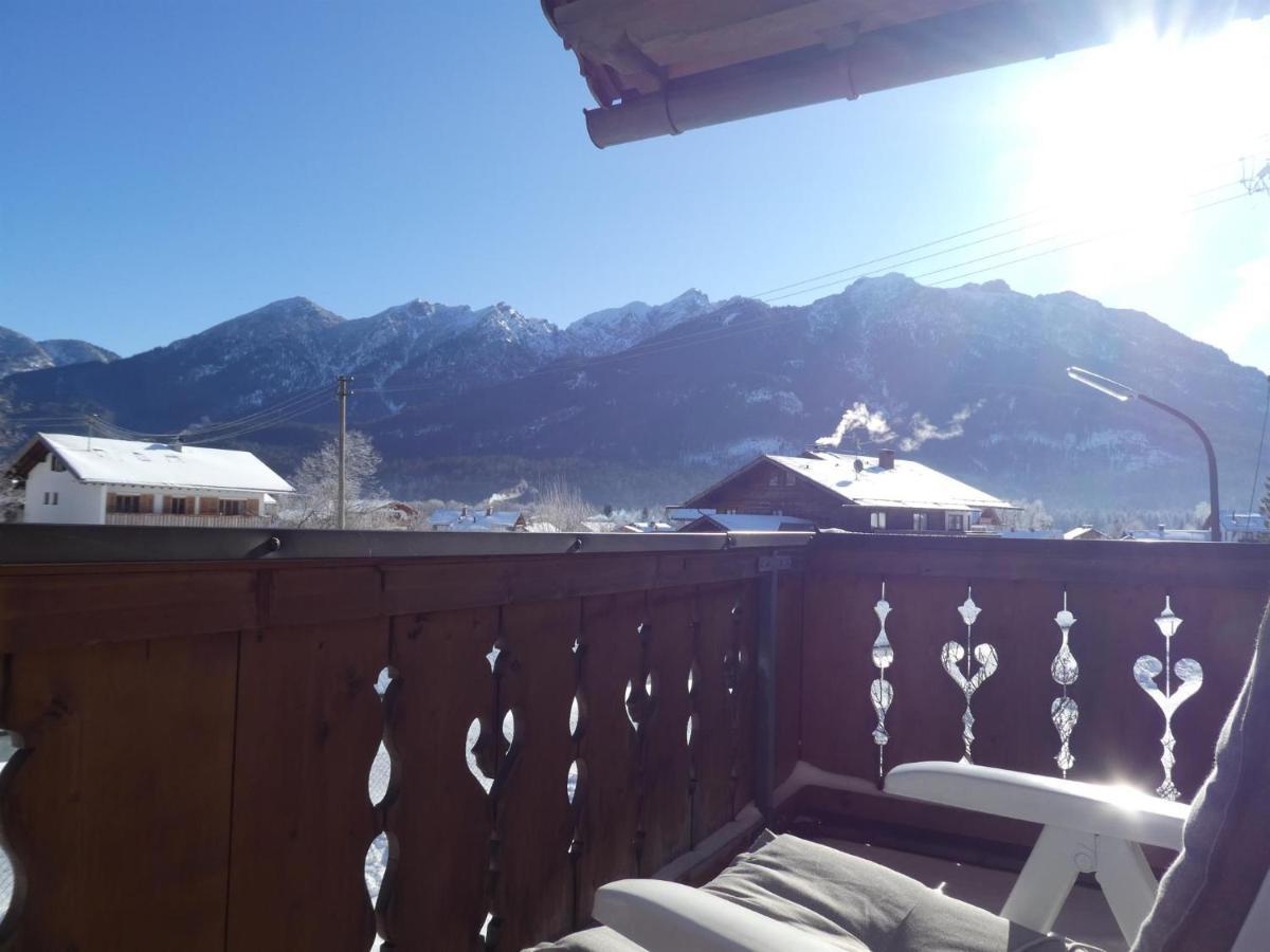 Gaestehaus Bergblick Wallgau Exteriör bild