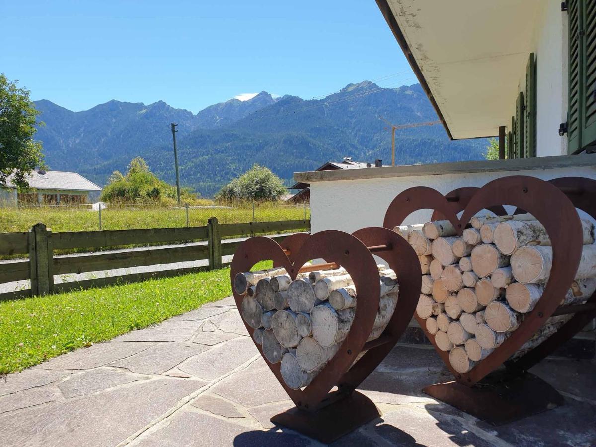 Gaestehaus Bergblick Wallgau Exteriör bild