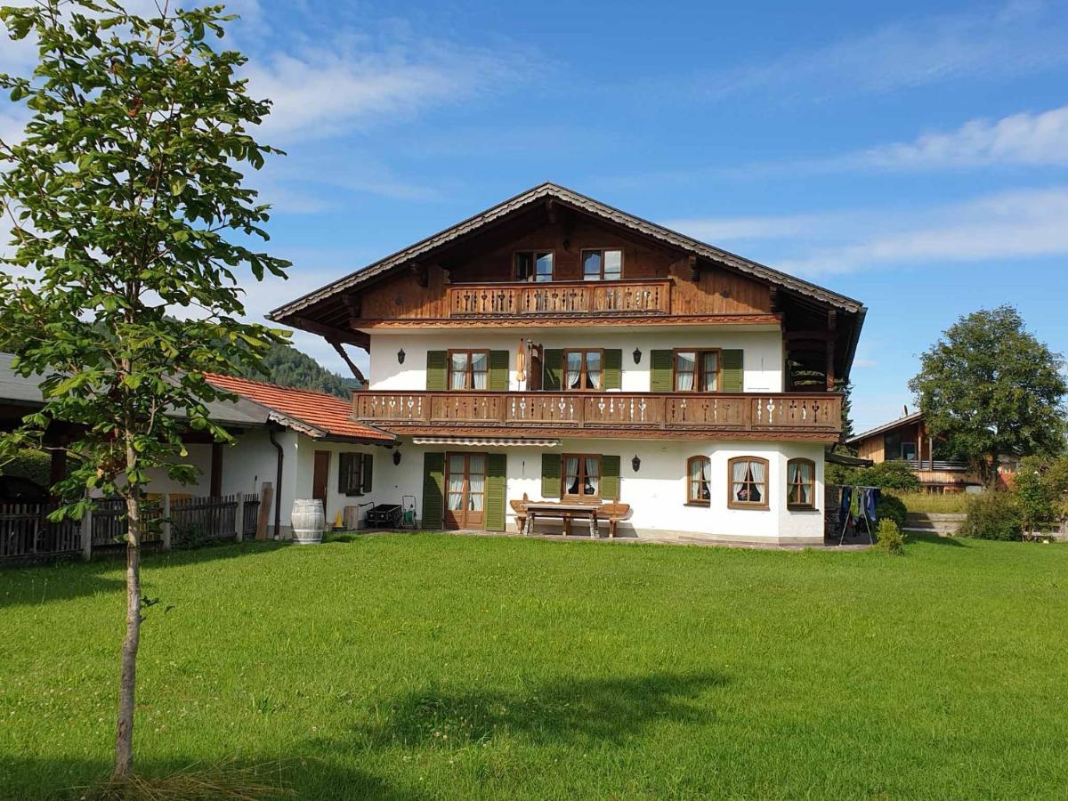Gaestehaus Bergblick Wallgau Exteriör bild