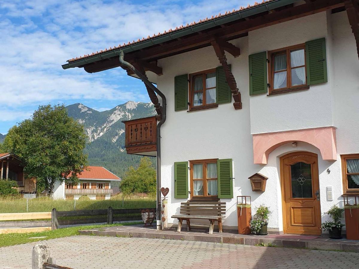 Gaestehaus Bergblick Wallgau Exteriör bild